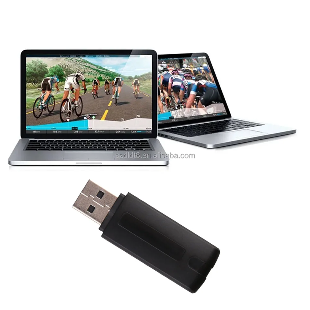 Usb Heart Rate Cycling Data Ant+ Receiver Dongle Bicycle Sensor Data ...