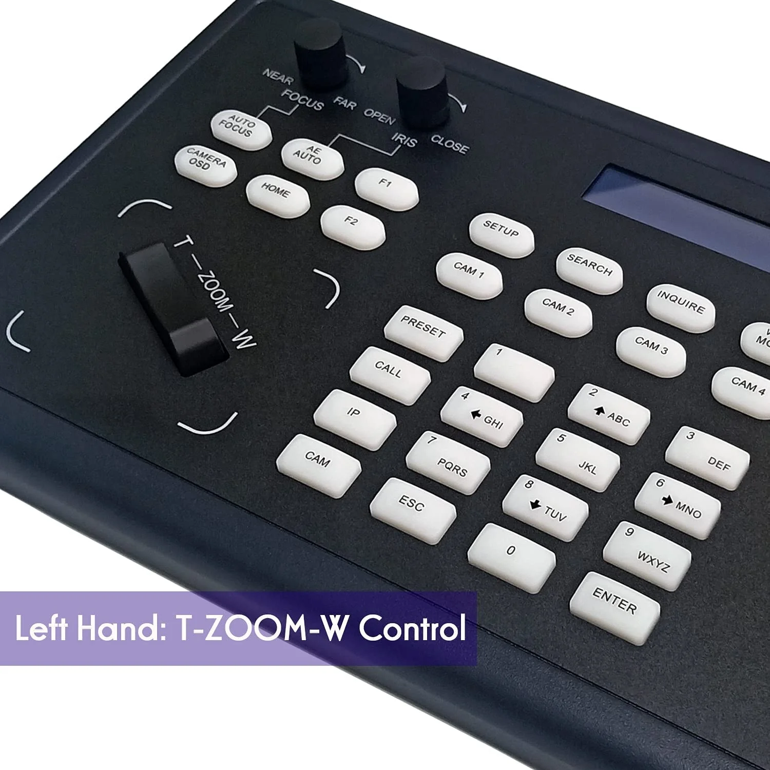 Video Conference Camera PTZ Controller RS232 RS485 3D IP PTZ Camera Keyboard Controller with Joystick