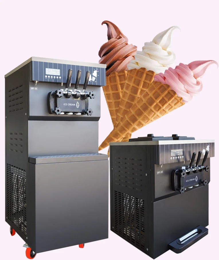 Italian Despenser Automatic Vending Soft Ice Cream Machine Buy