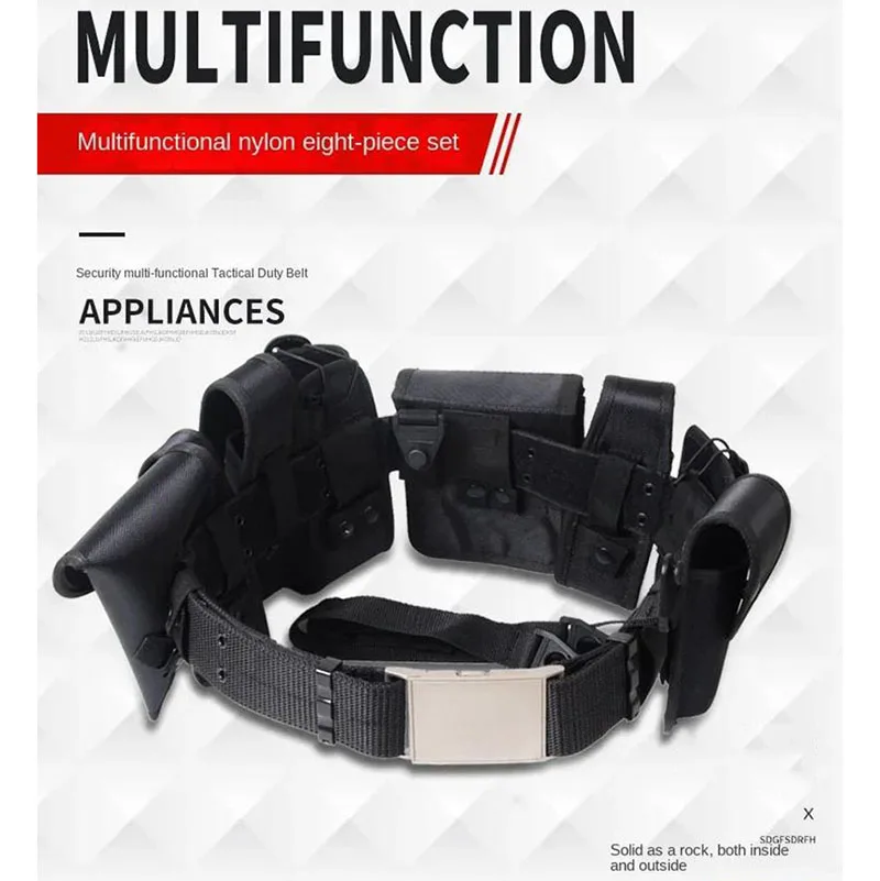 Modular Equipment Nylon Multi-functional Adjustable Strap Oxford Cloth Training Security Belt Tactic Duty Utility Waist Belt