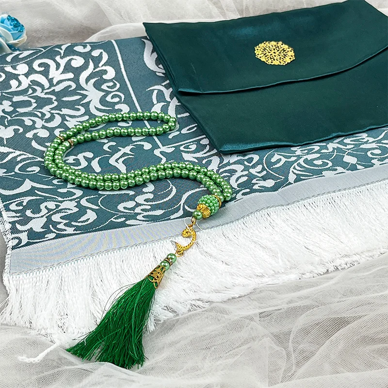 Turkish Prayer Mat Gift Set Portable Muslim Rug Buy Muslim a Prayer Mat Travel Turkish Portable Carpet Muslim Prayer Mat