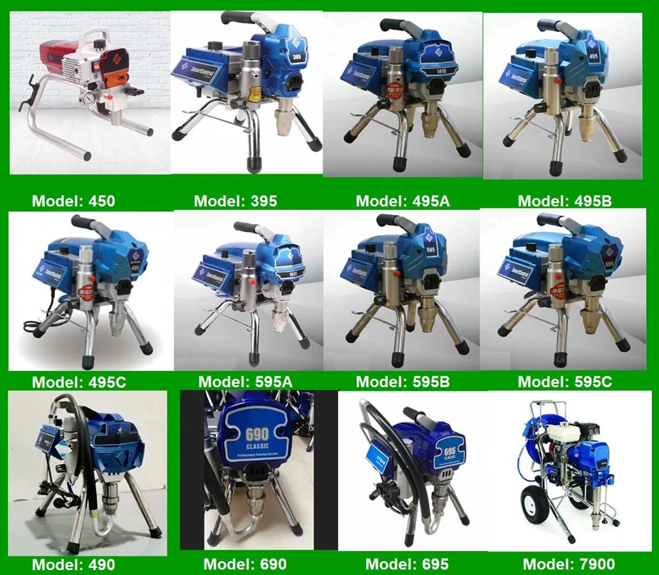 Factory Direct Selling Titan LX80 Spray Gun with Nozzle Tip 517