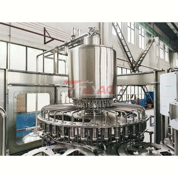 30000BPH 500ml automatic 3 in 1  rinsing filling capping monoblock juice hot filling machine water filling machine