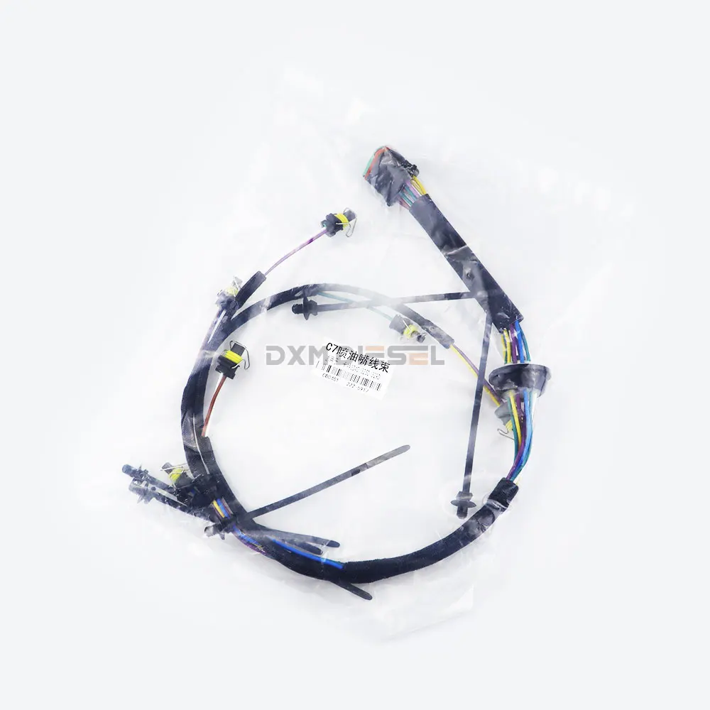 DXM 2225917 222-5917 Excavator Parts CAT E 324D 325D 326D 328D 329D C7 Engine Fuel Injector Wire Harness 2225917 222-5917