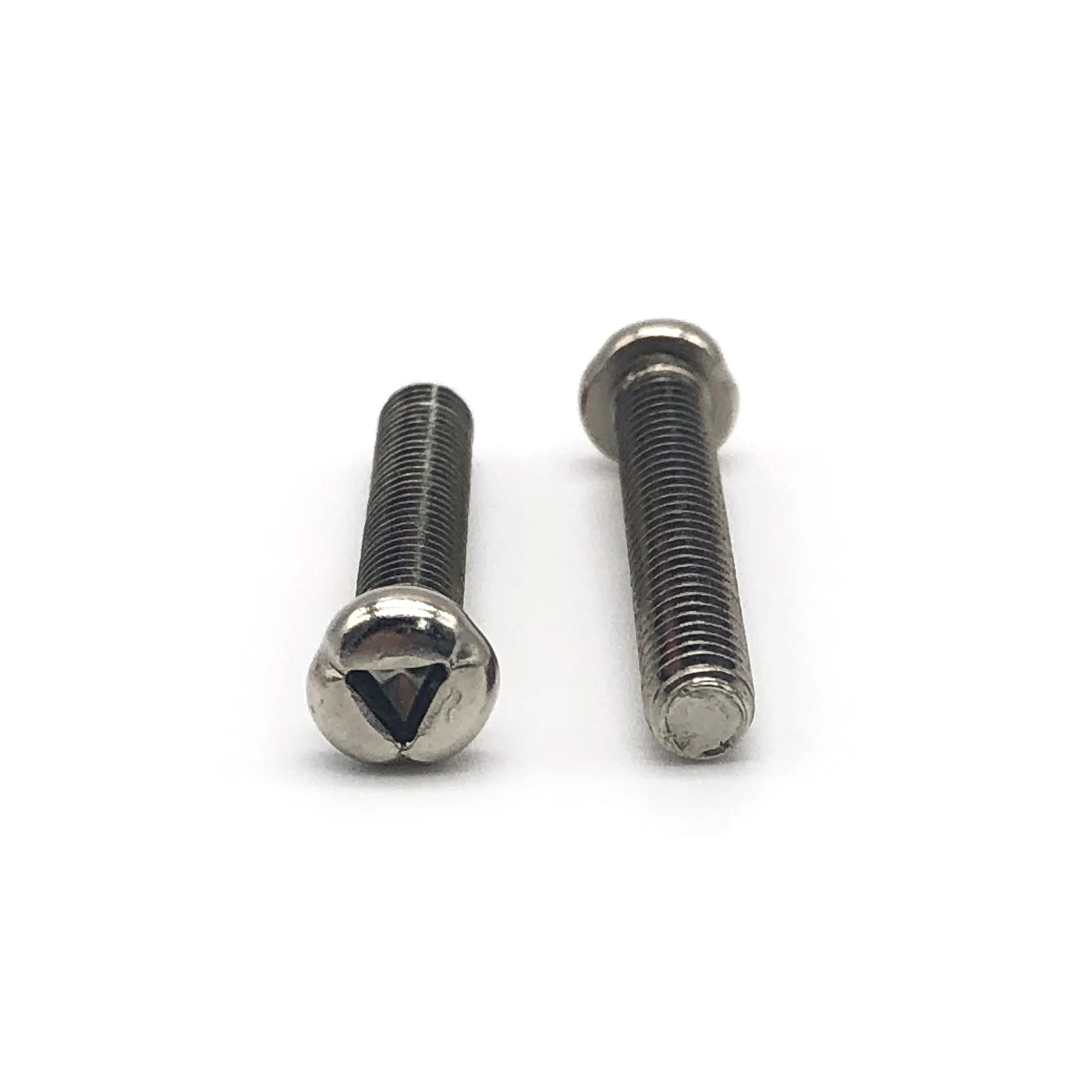 SS304 SS316 Custom Rvs Twee Gaten Snake Ogen Anti-Diefstal Beveiliging Schroef
