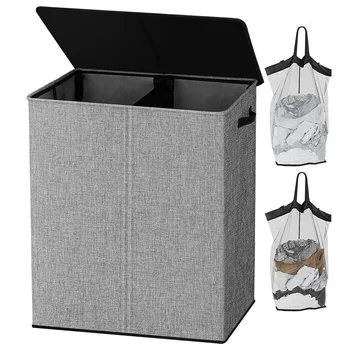 Practical Laundry Bag for Easy Sorting and Transporting of Dirty Laundry