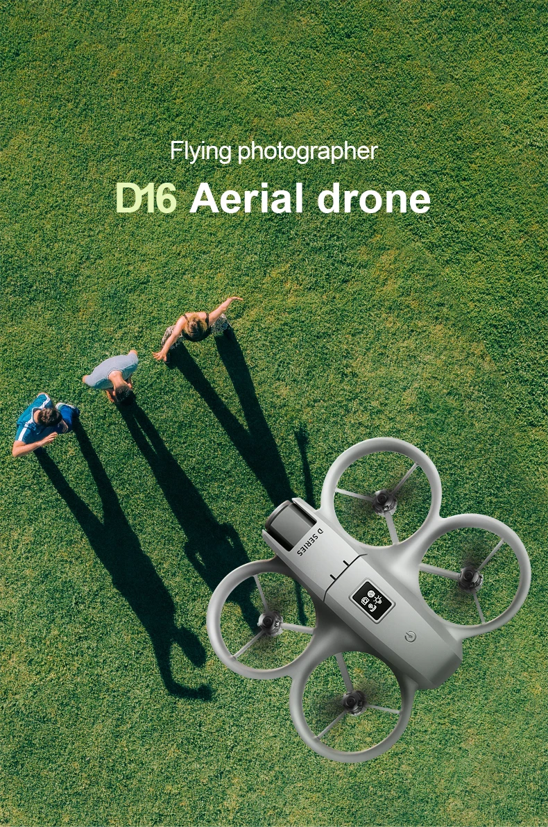D16 Pocket Mini Drone - 8K Camera, ESC Aviation Aircraft