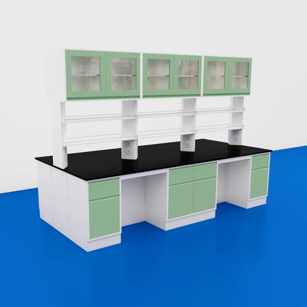 Laboratory Furniture Lab Work Bench Workstation For Electric And