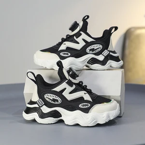 Kids School Shoes Children Walking Style Shoes  Autumn Summer and Winter Wholesale Manufacturer Daddy School Kids Sneakers