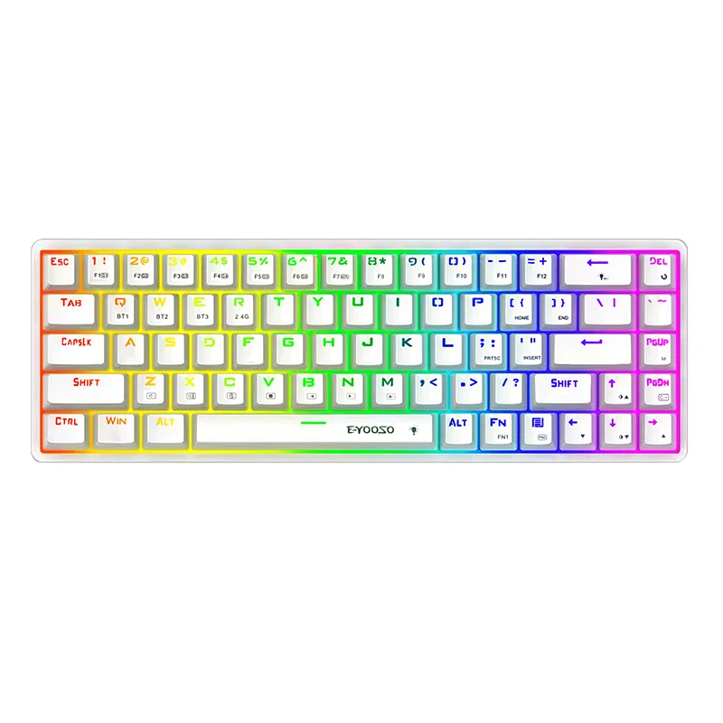 EYOOSO Z686 RGB4モードプロフェッショナルゲーマー68キーワイヤレス EYOOSO Z686 RGB4モードプロフェッショナルゲーマー68キーワイヤレス