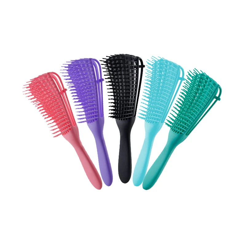 Rows Octopus Spare Ribs air fast dry hair Detangling highlight brush second generation comb