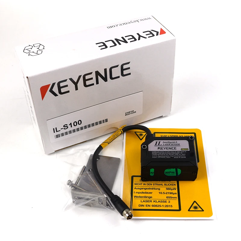 IL-S100 Keyence Sensor Probe CMOS Ranging High Thickness Wide Laser  Displacement Sensor Brand New Original IL-S100