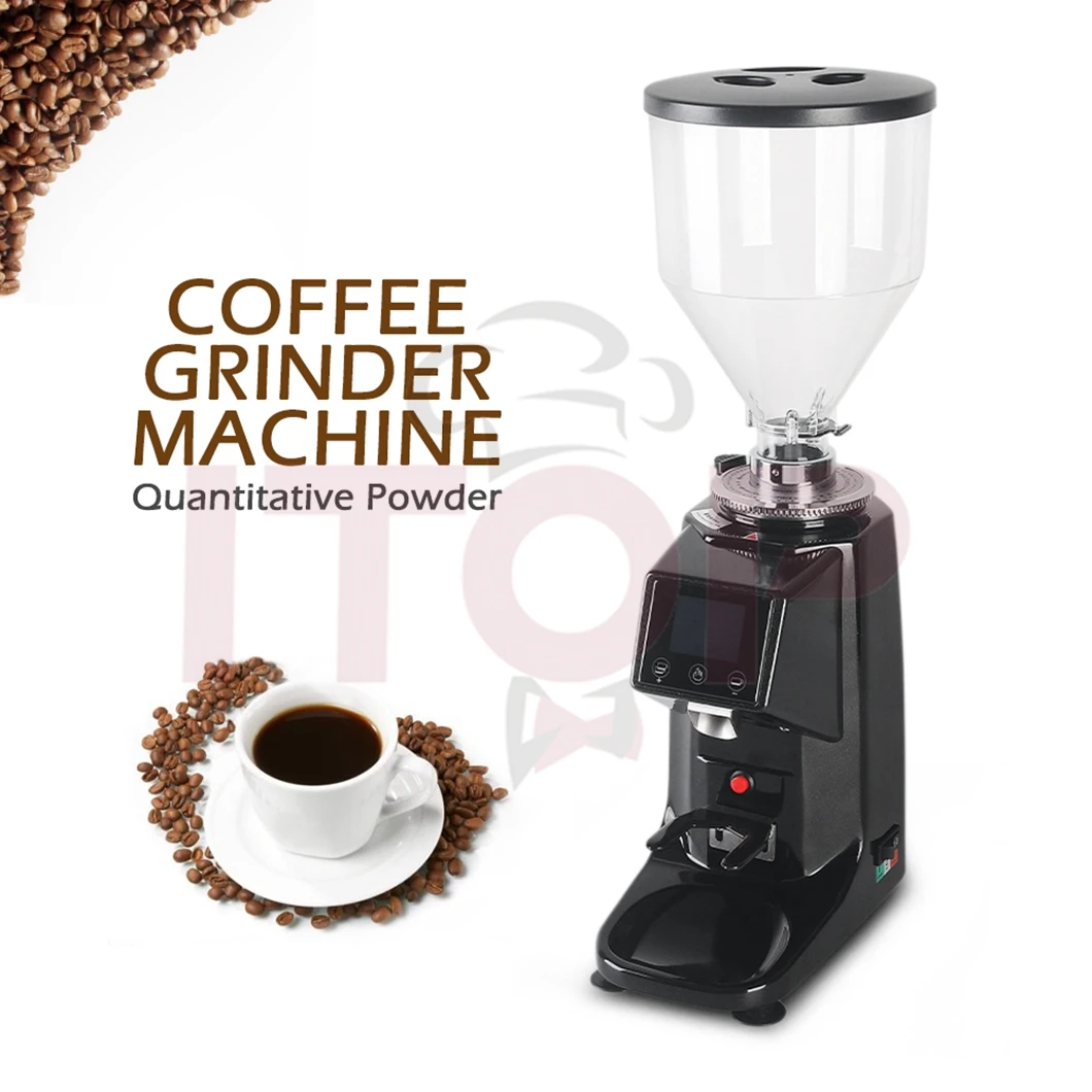 Itop Commercial Flat Teeth High Quality Coffee Grinder Whole Sales Two Setting Electric 200w Dry