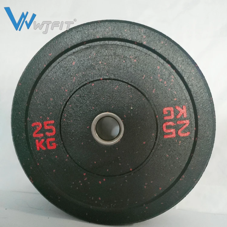 Fitness Equipment Wholesale Weight Plates Set 20kg Barbell Weights Rubber Bumper Plate For