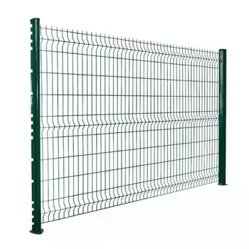 Welded  Wire Mesh Fence panel in 12 gauge for garden Farm/Ranch/3d Curvy galvanized welded wire mesh fence