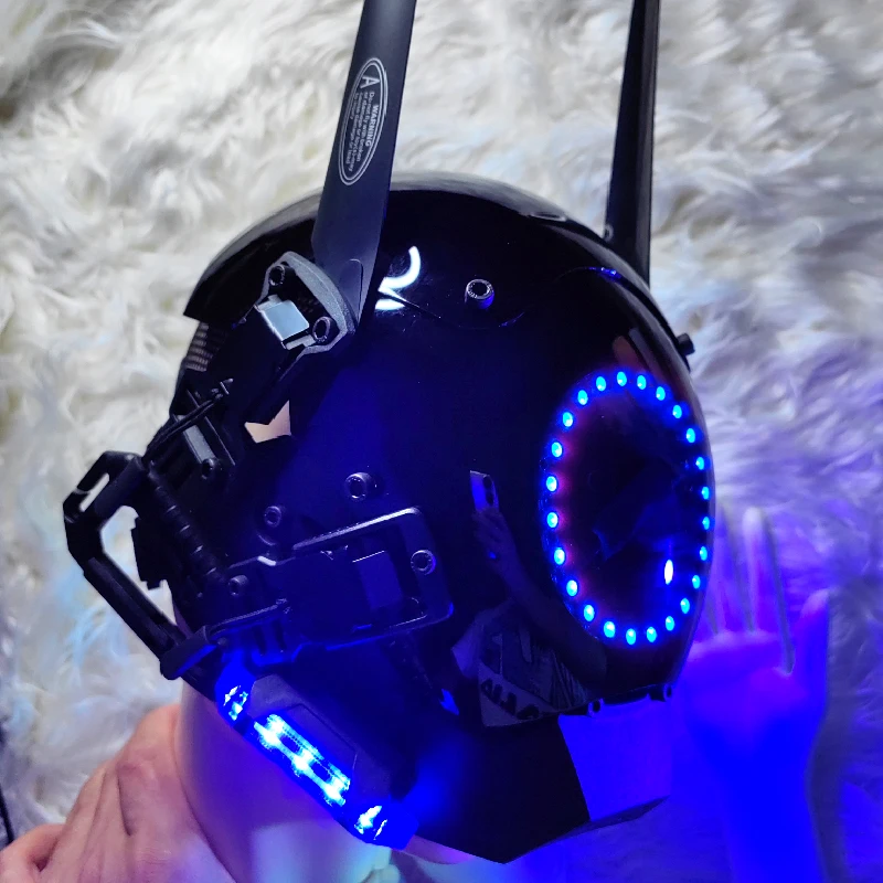 Cyberpunk Mask Cyberpunk Cosplay  Helmet Robocop Cyberpunk 2077 DJ Mask