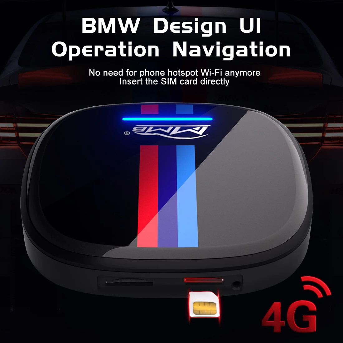 MMB Carplay for BMW - Universal Ai Box with 64GB Storage