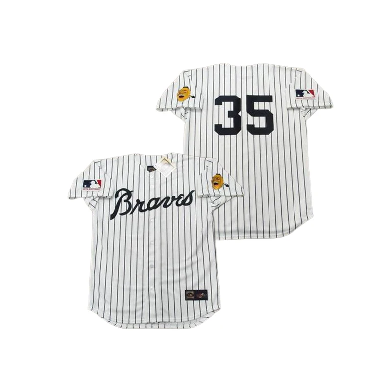 Wholesale Men's Atlanta 30 Orlando Cepeda 32 Earl Williams 35 Phil Niekro  36 Claude Raymond Throwback Baseball Jersey Stitched S-5xl From  m.