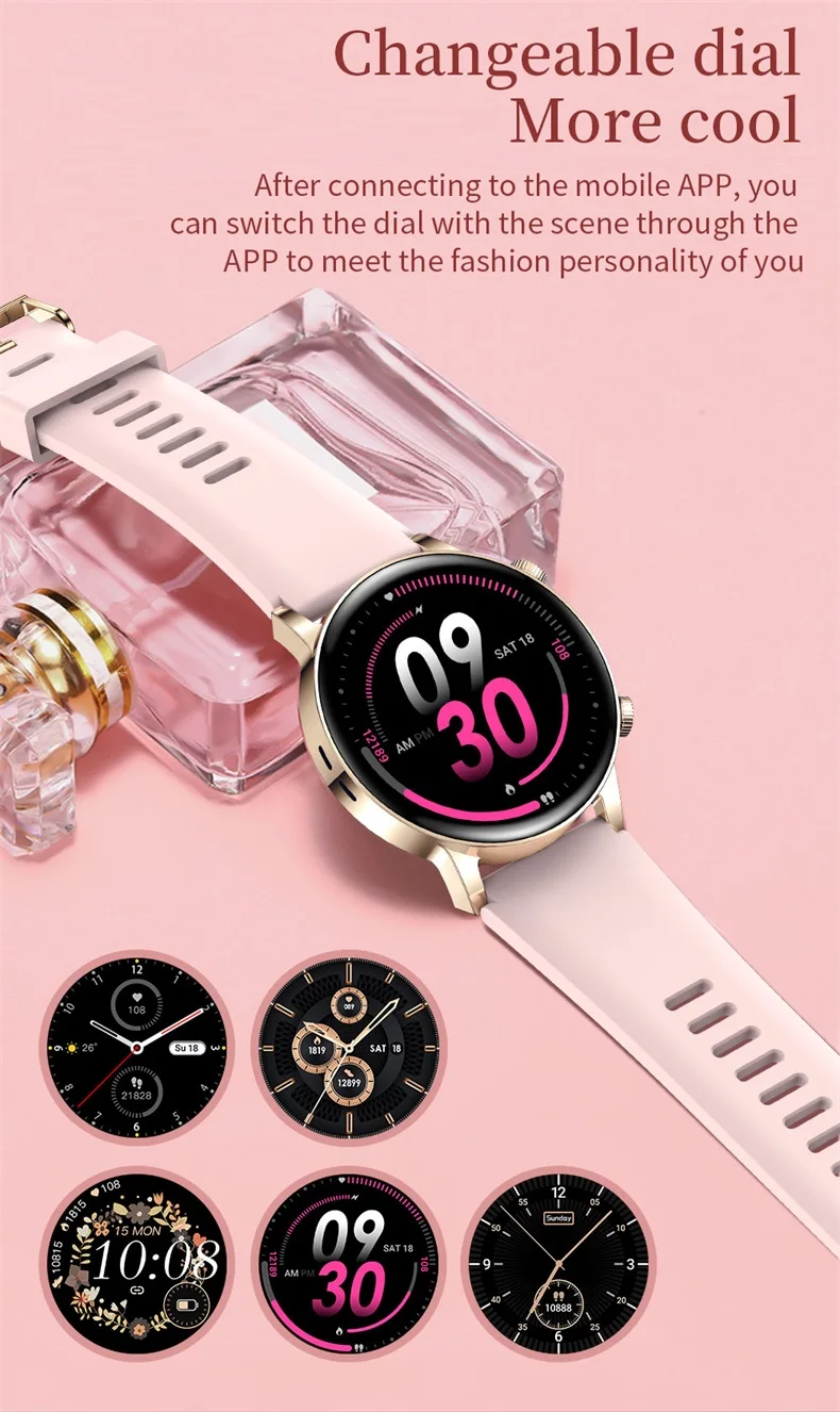 2022 Newest MK30 1.3 Inch AMOLED Calling Smart Watch 360*360 AMOLED Screen Heart Rate BT Call Smart Watch for Women (10).jpg