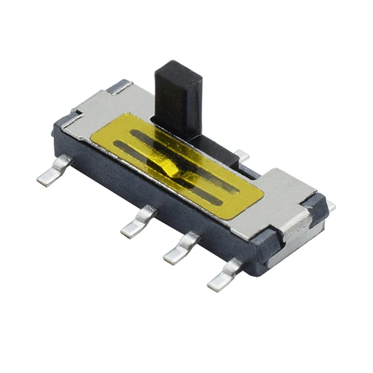 HOT SALE MSS23C02 2P3T Slide Switch 8 Pin T60 Slide Switch SMD for Speaker Electronic Components