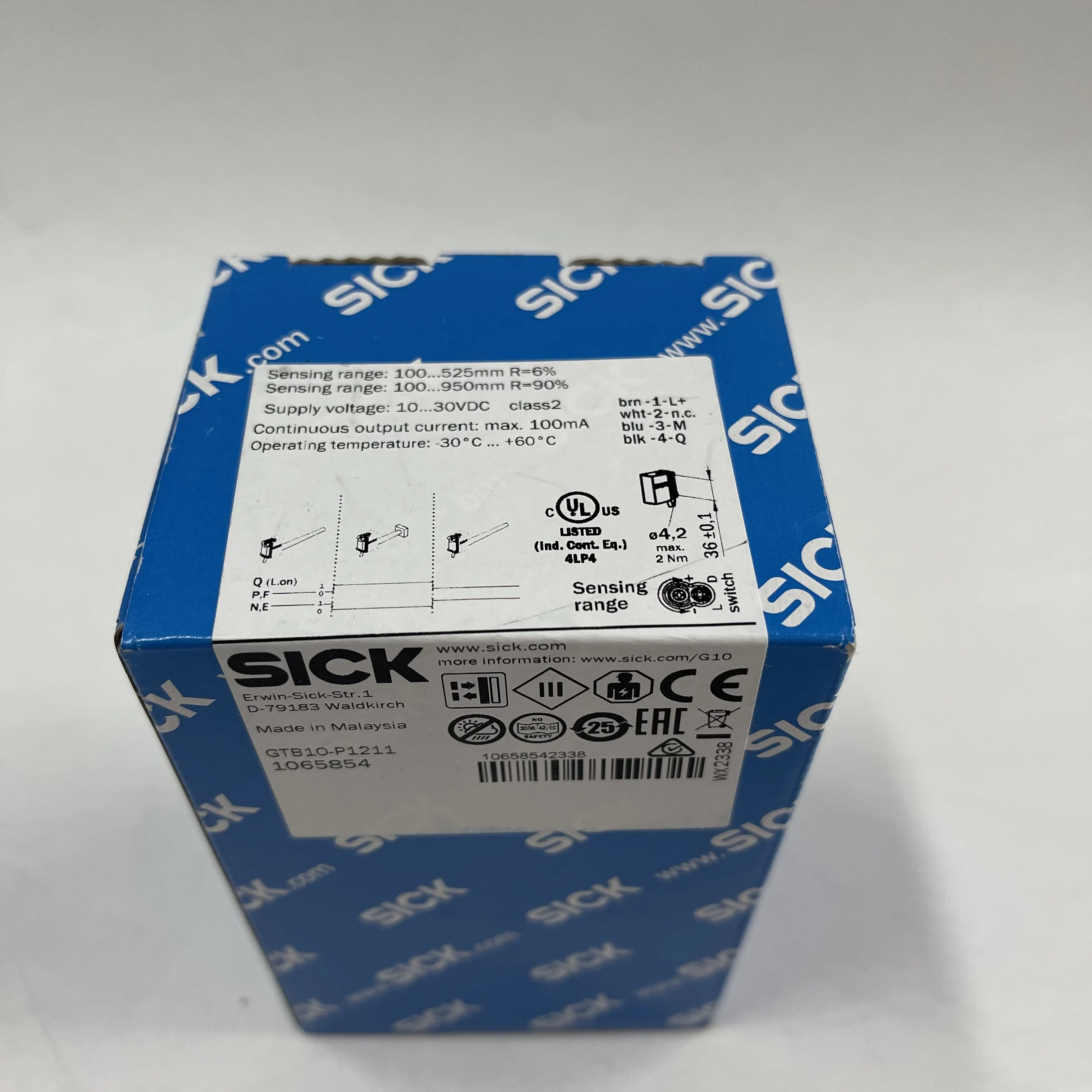 SICK Photoelectric Sensor GTB10-P1211