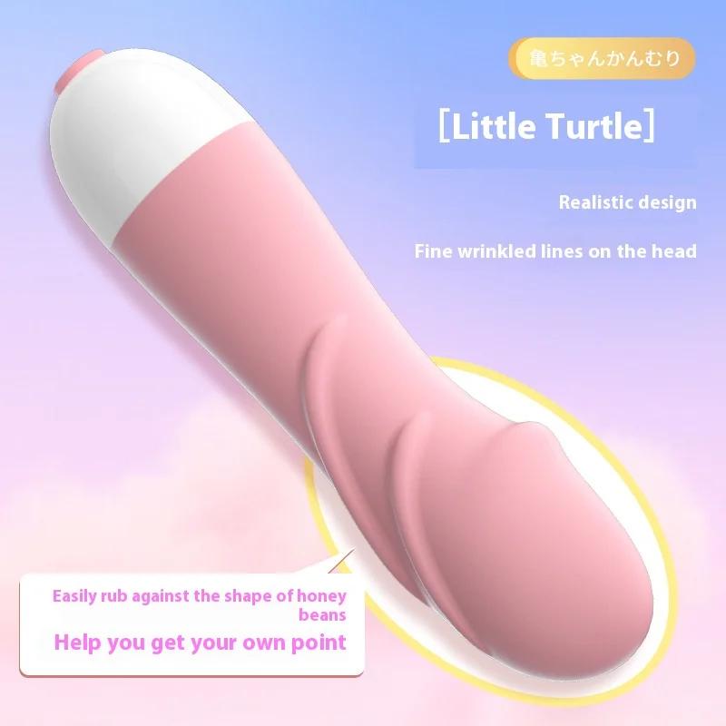 Egg vibrator with single button control and discreet storage pouch