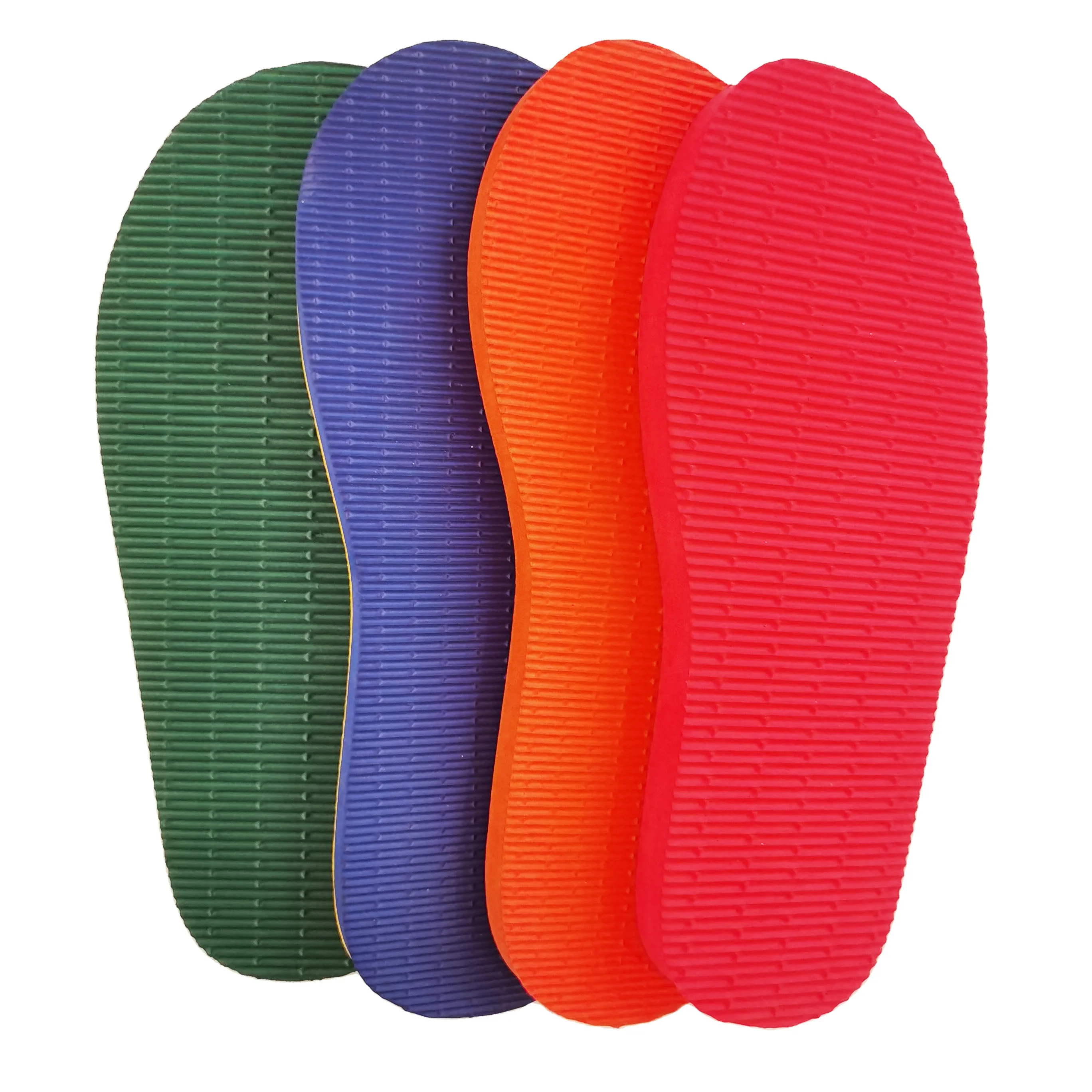 Custom Colors Customizable Thong Sandal Soles - Multicolor Lightweight EVA Bases (OEM/ODM Supported)