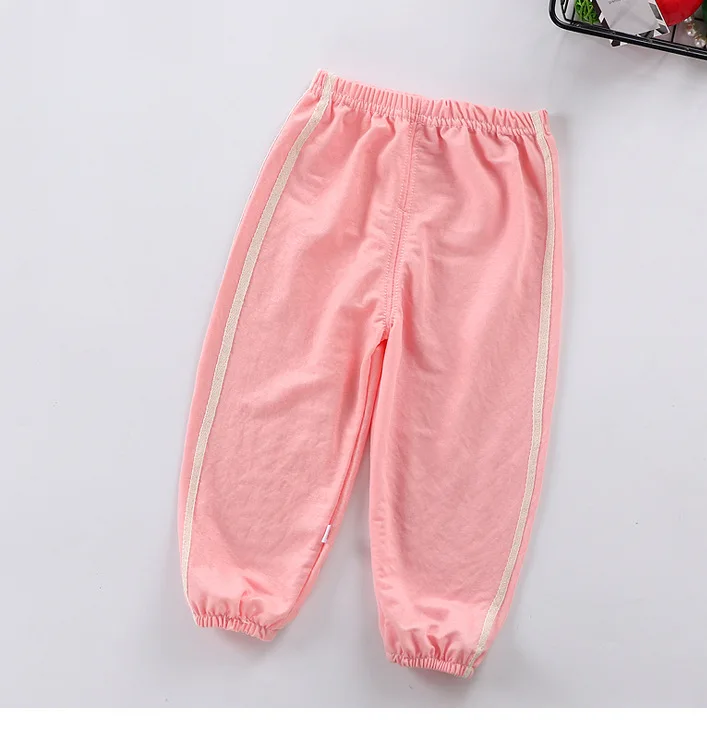 Летние детские шаровары с защитой от комаров брюки для маленьких мальчиков