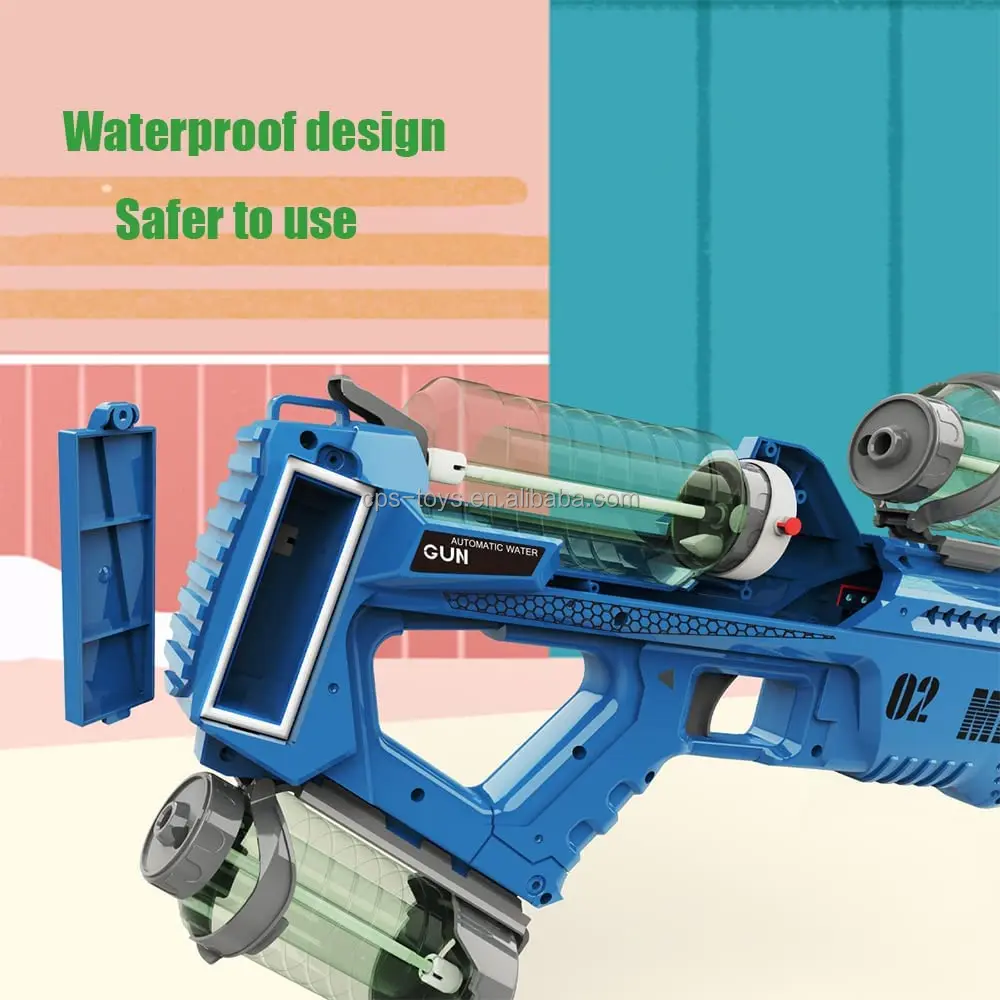 Electric Water Gun For Adult Full Automatic Water Gun Pistol Battery Powered Water Gun Up To 32 8046