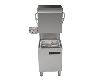 High-efficient automatic hood type commercial dishwasher stainless steel dishwasher for hotel