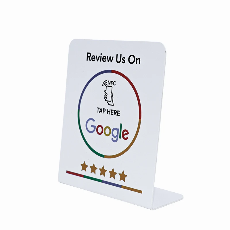 Nfc Stand Google Review Nfc Google Review Qr Code Custom Nfc Chip Stand Ntag215 Ntag216 Chip