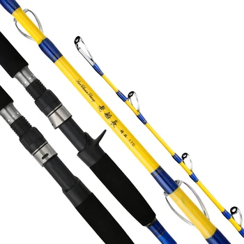 Good Quality Slow Pitch 2 Section Offshore Fishing Rod Jigging Boat Rods for Saltwater – Metal Jig – view 3