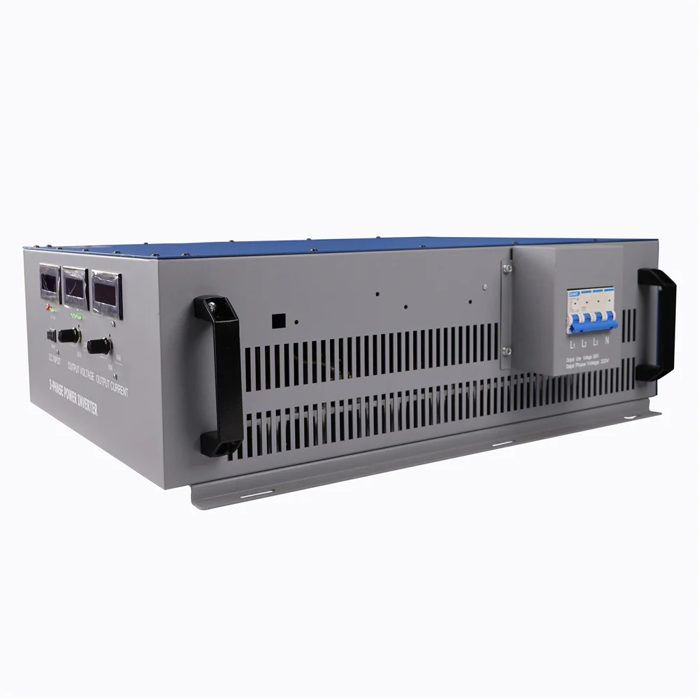 3 Phase 25KW off Grid Tie Pure Sine Wave Inverter - 24V/48V DC to 190V ...