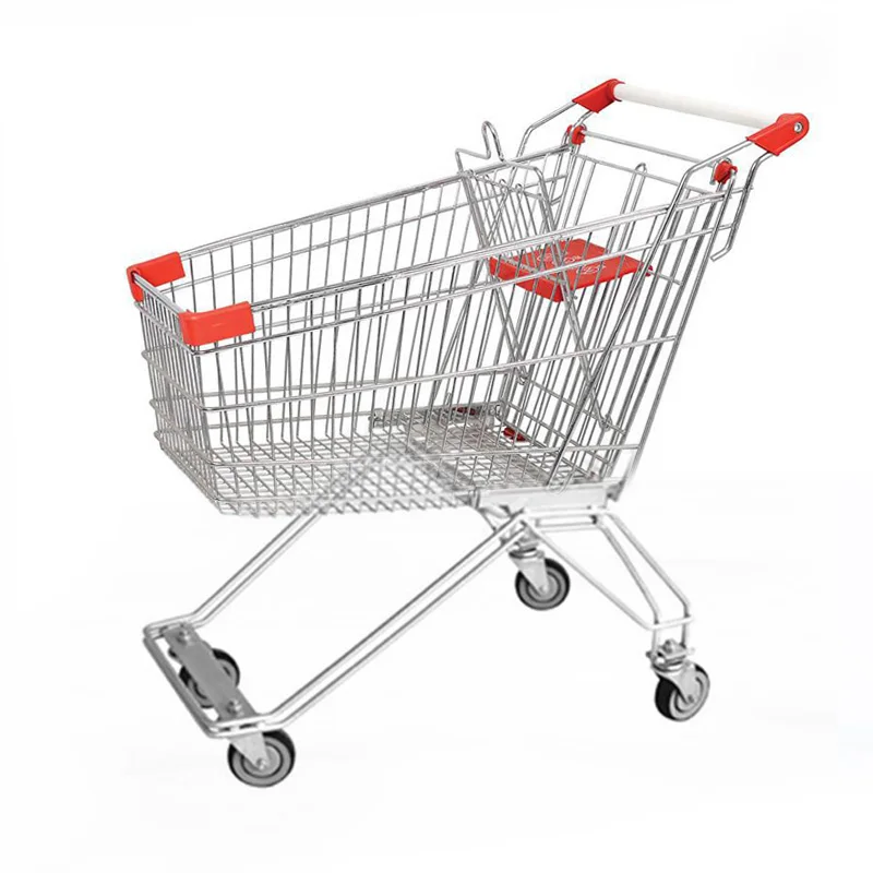Russian Style Metal Shopping Trolley