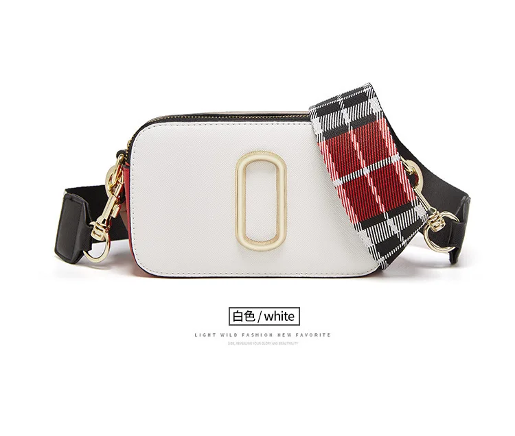 Fashion all-in-one one -shoulder cross-body wide shoulder strap camera bag multi-color optional spring and summer female bag