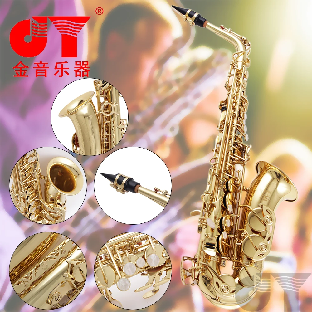 Alto Saxophone E Flat - JYAS-E100 Brass Body Saxophone