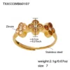 Txa533-anello champagne con zirconi-7
