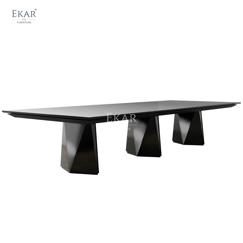 Modern Multifunctional Dining Table  Perfect for Dining or Conference Rooms