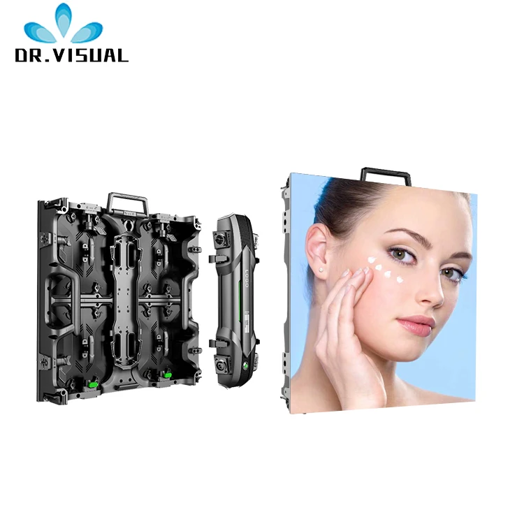 DR VISUAL LED P4 Rgb Led Modulo 64x32 Pixels Tela Smd Led Painel Led P4 in Led Display Panel Outdoor
