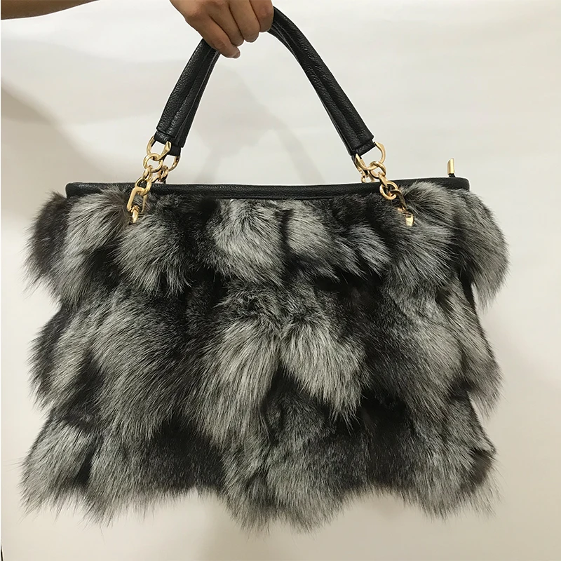 Volpe Borsetta Pelliccia Borsa In Pelliccia Di Volpe Pellicceria