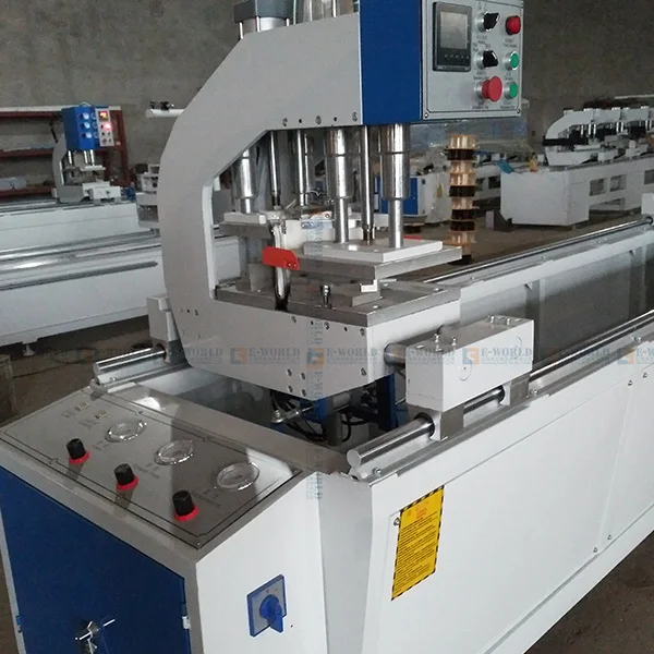 High Frequency UPVC PVC Profiles Window and Door Double Head Double Sided Seamless Welding Machine