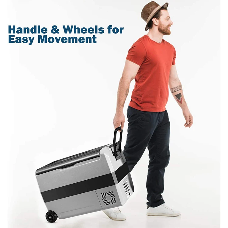 Мини-холодильник HOMFUL для автомобиля, портативный холодильник для кемпинга, рыбалки, вождения, путешествий, на открытом воздухе