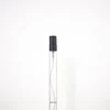 Botella transparente con bomba UV negro y tapa