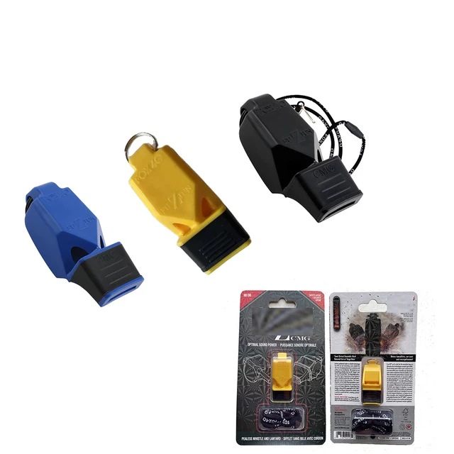 High Decibel Two Frequency Waveband Football Basketball Trainer Referee Sports Whistle Pealess Whistles for Survival Safety