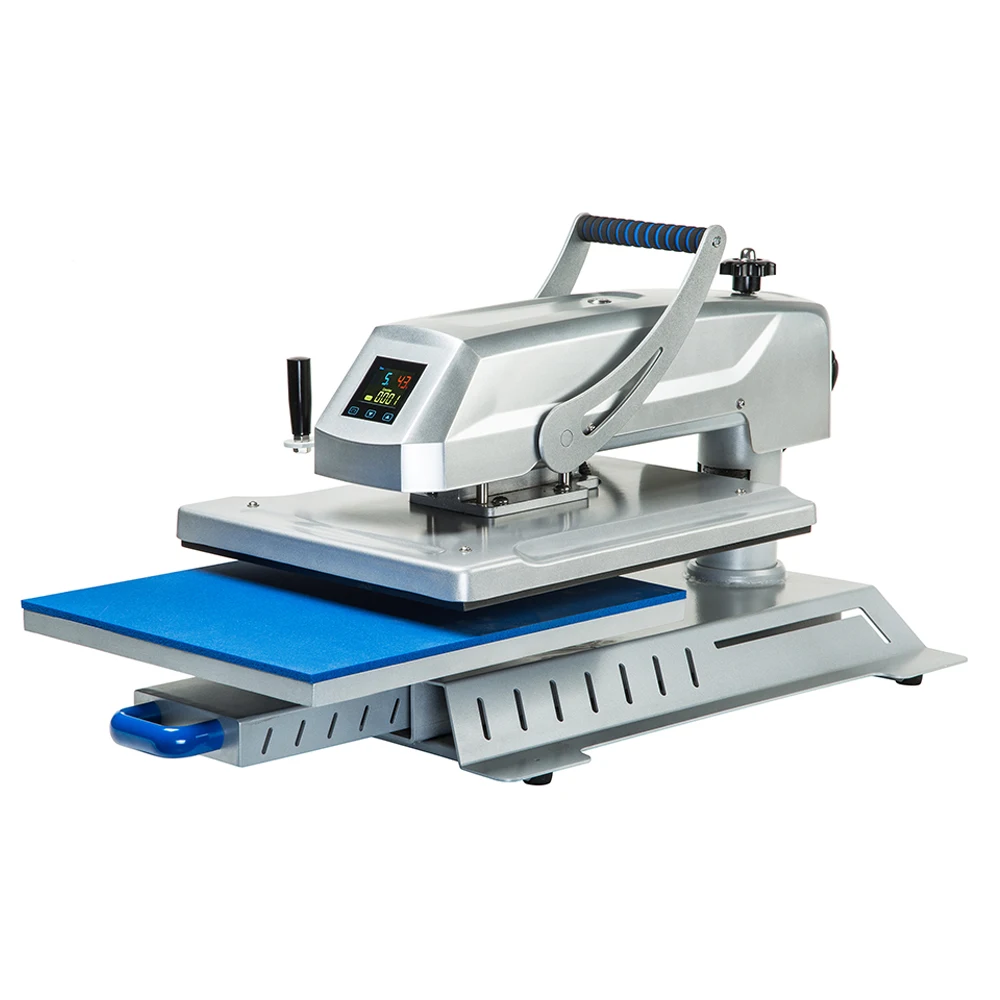 Digital Heat Press Machine Push-pull Rotatable Head Sublimation Machine Multifunctional for Printing T-shirt DHP-1804