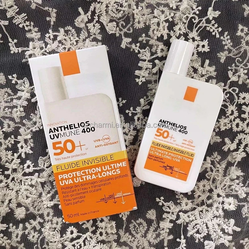 Sunscreen Spf 50+ Face Sunscreen Oilfree Ultralight Fluid Broad