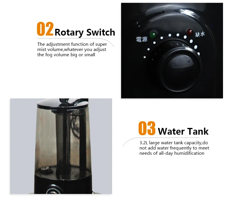 Indoor Oscillating Cooling Cooler, Portable, 75W - detail 28