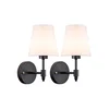 black wall sconce