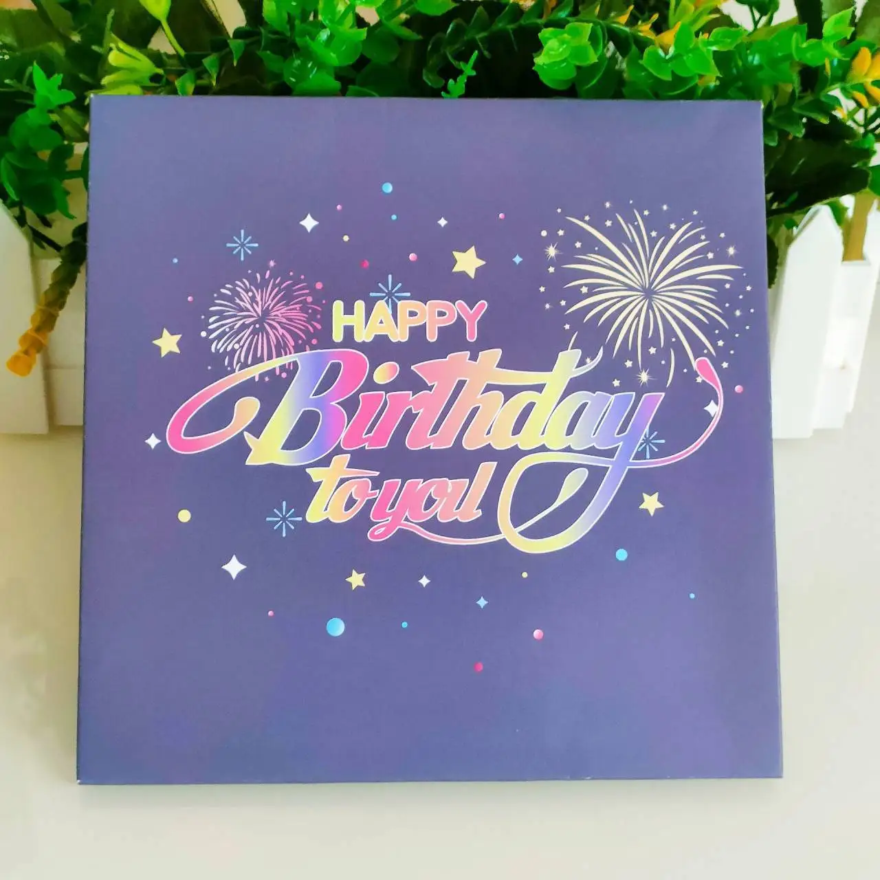 Popupalooza 3D Popup Happy Birthday Card | Musical Lights