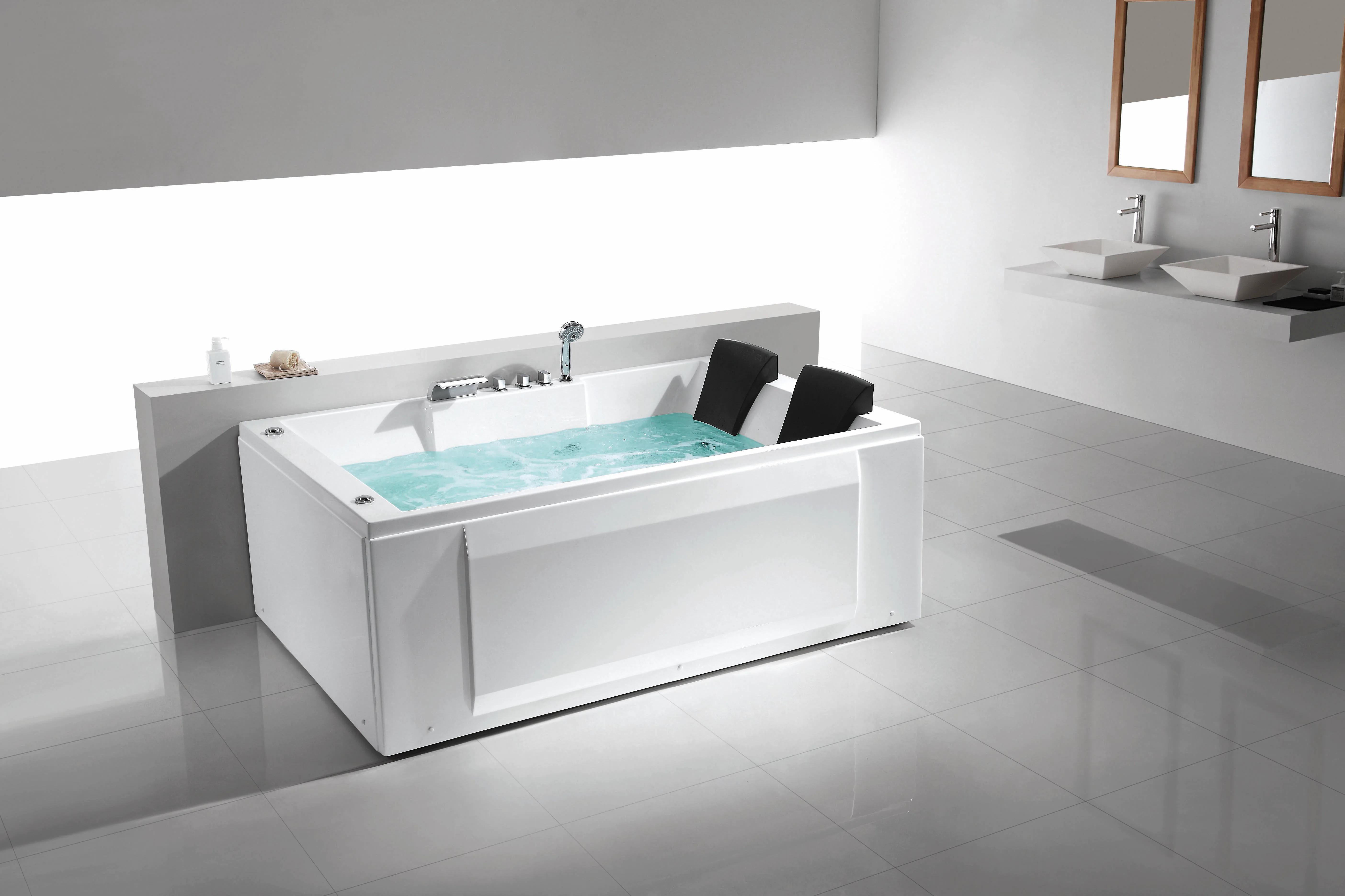 Empolo Modern Small Free Standing Bath Tub/ Bathtub Set/ Japanese